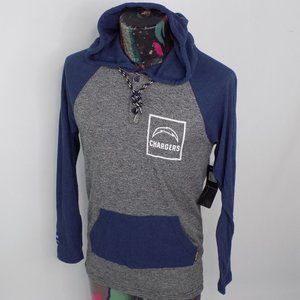 LA Chargers NFL Team Apparel Womens Long Sleeve Pullover Hoodie Sz Small
